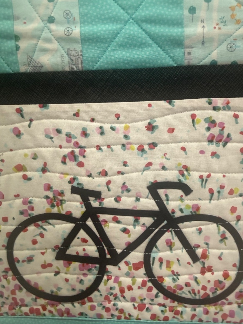 Bicycle Table Runner - Picture 2 of 3